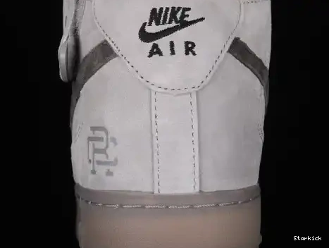 807618-208 x Nike Reigning Champ Force Light 1 '07 Air Mid Black Grey 0511